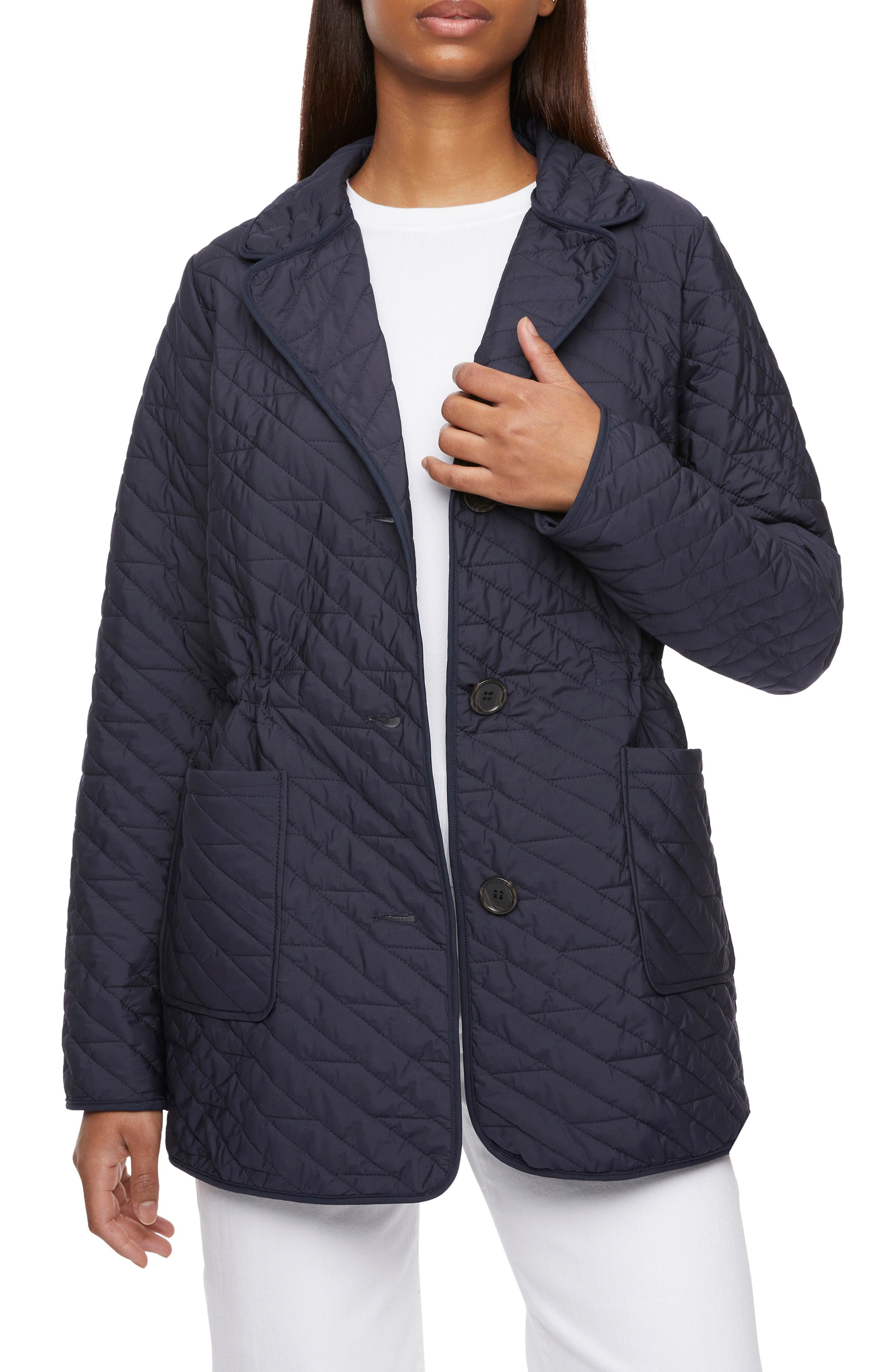 Bernardo Quilted Blazer