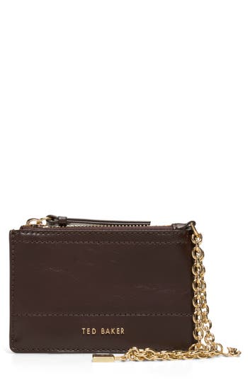 Ted Baker Sutton Charm Wallet In Brown