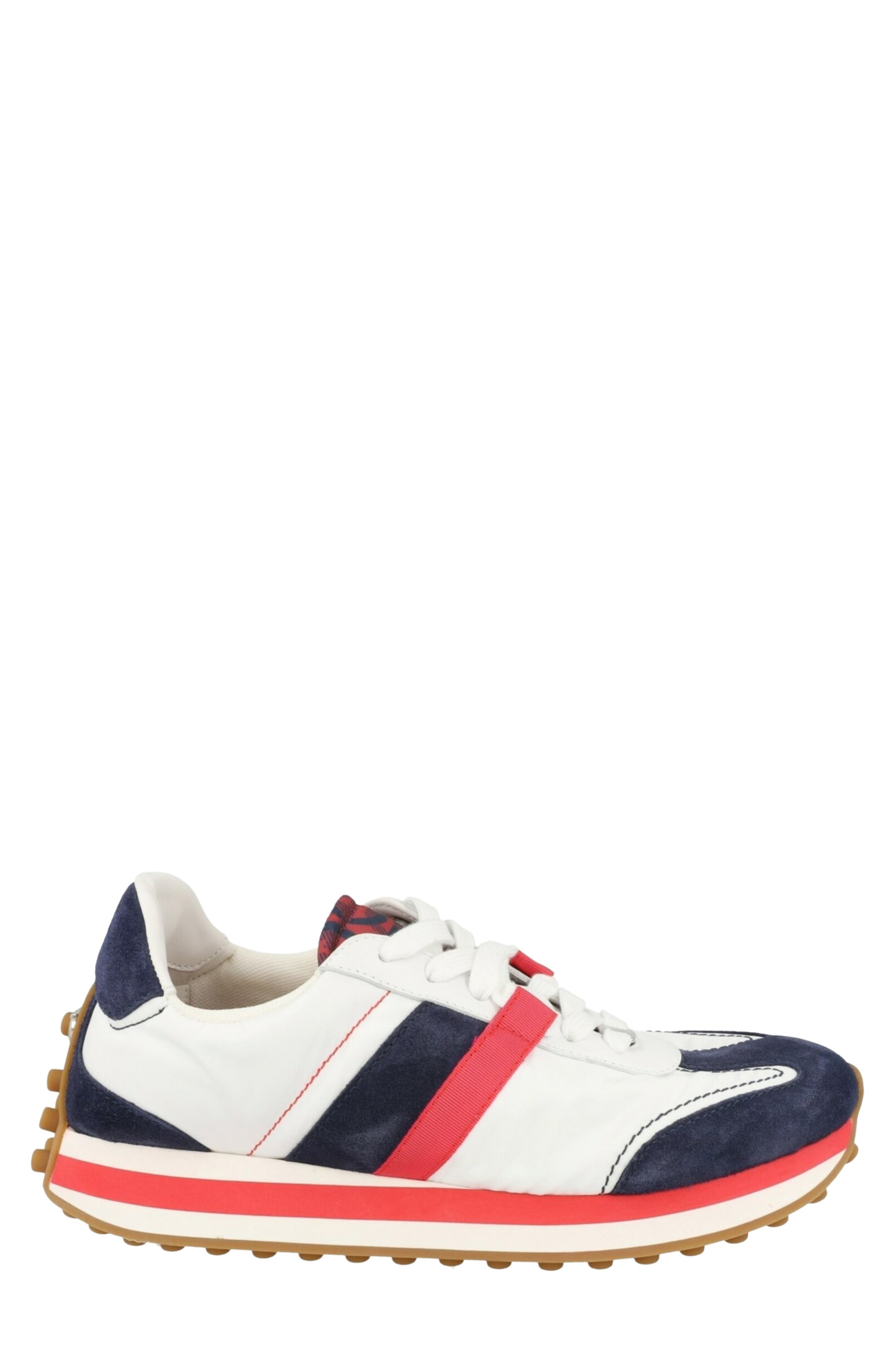 Lulio Low Top Sneaker, Alternate, color, BLUE