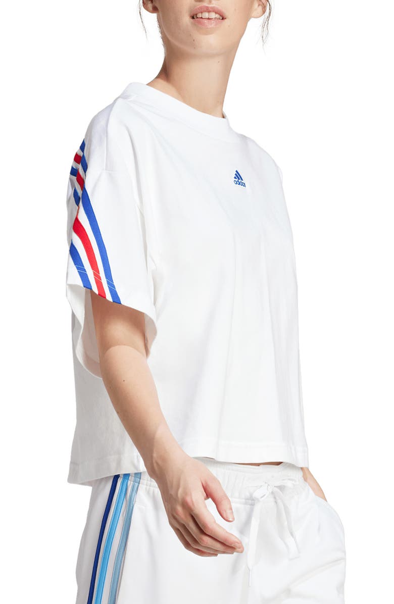 adidas Future Icons 3-Stripes Cotton T-Shirt, Alternate, color, 