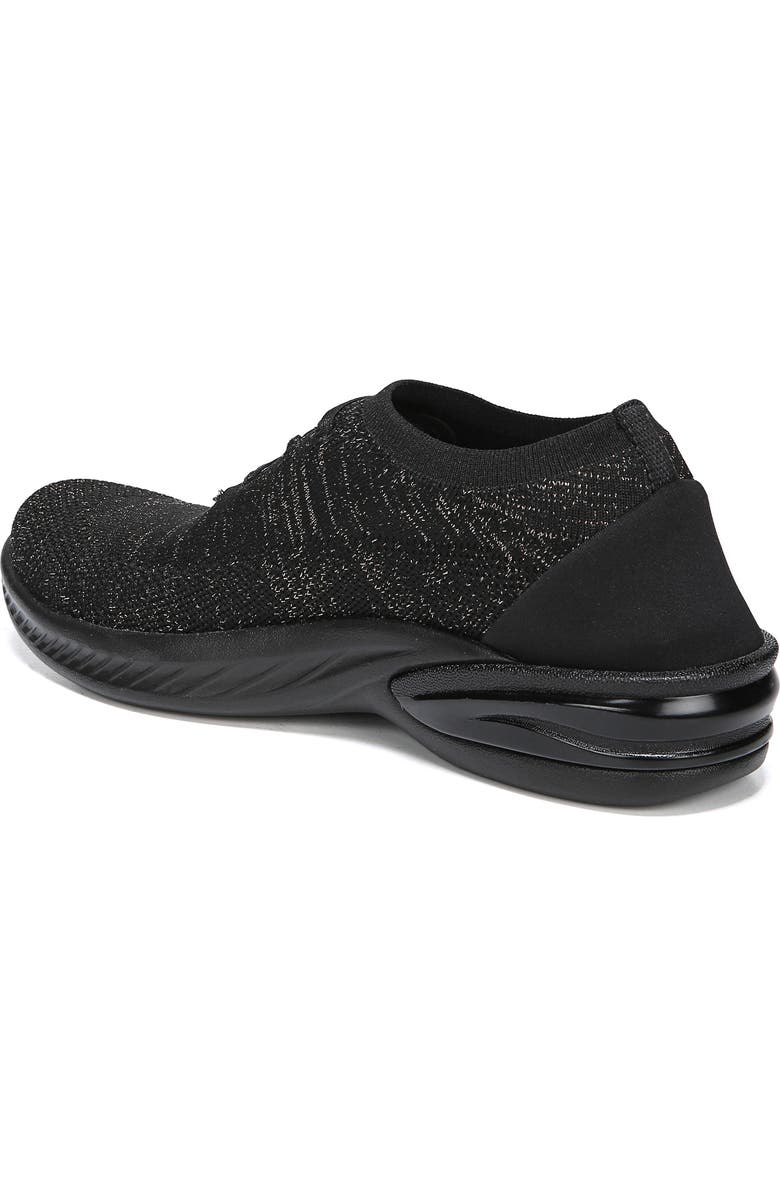 BZees Nuance Slip-On Sneaker 9Women), Alternate, color, Black/ Bronze Fabric