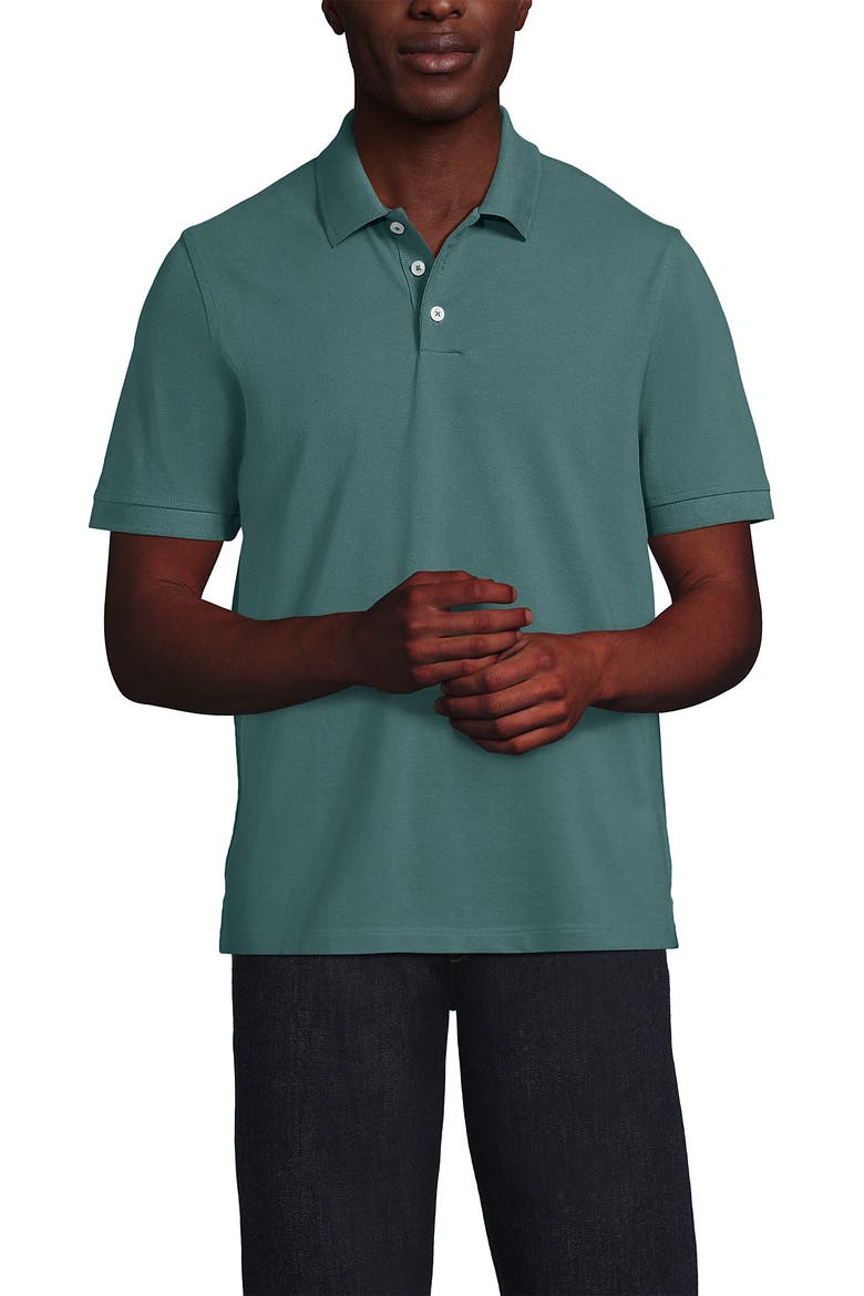 Short Sleeve Comfort-First Mesh Polo Shirt, Main, color, Tourmaline