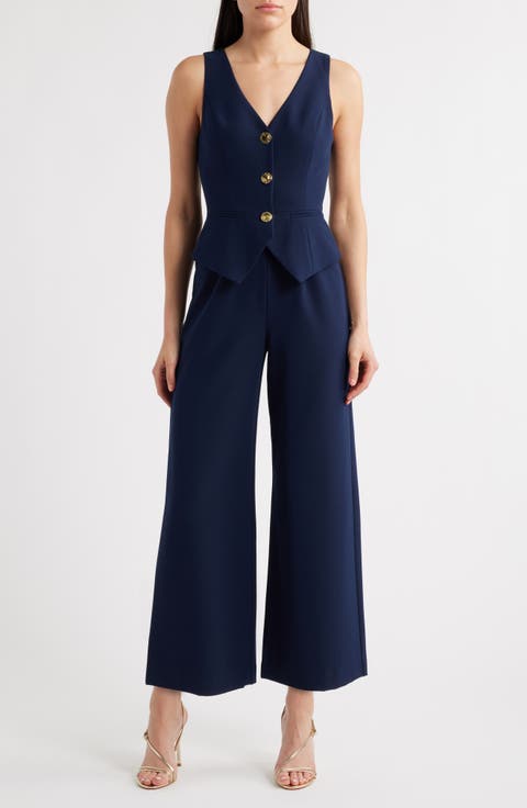 Sloane Sleeveless Wide Leg Jumpsuit