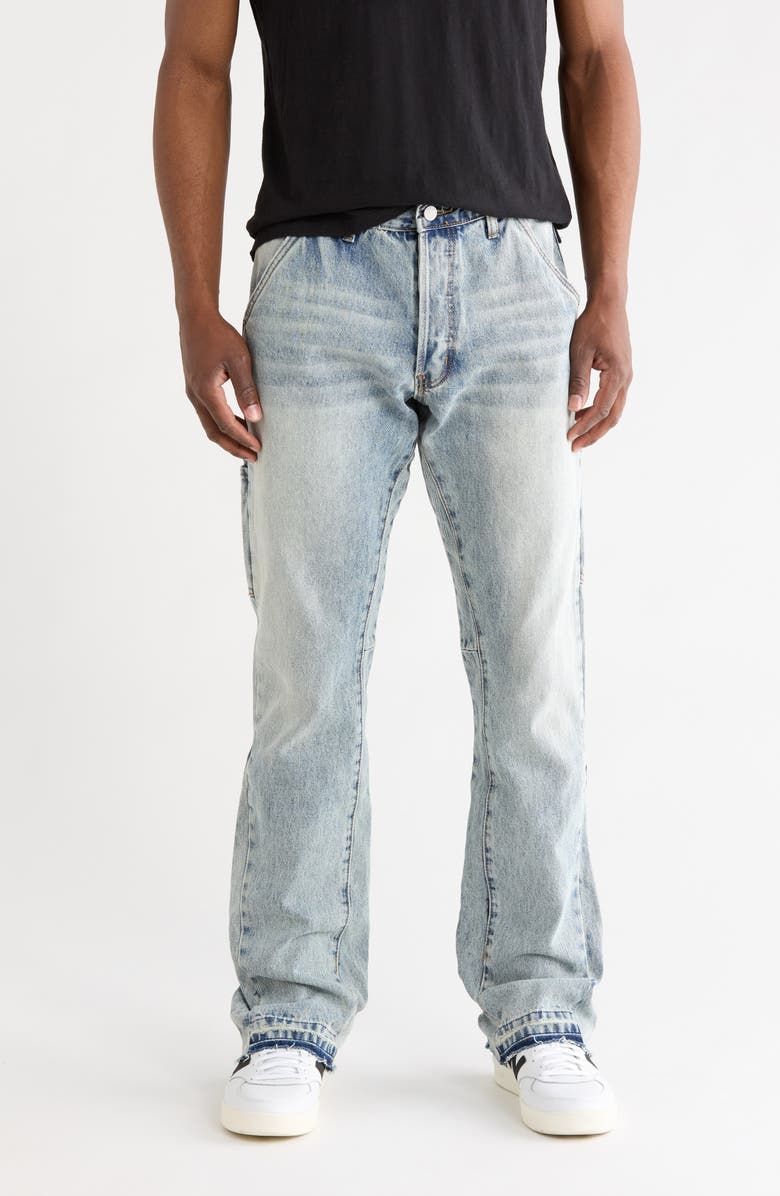 mnml Carpenter Flare Jeans, Main, color,