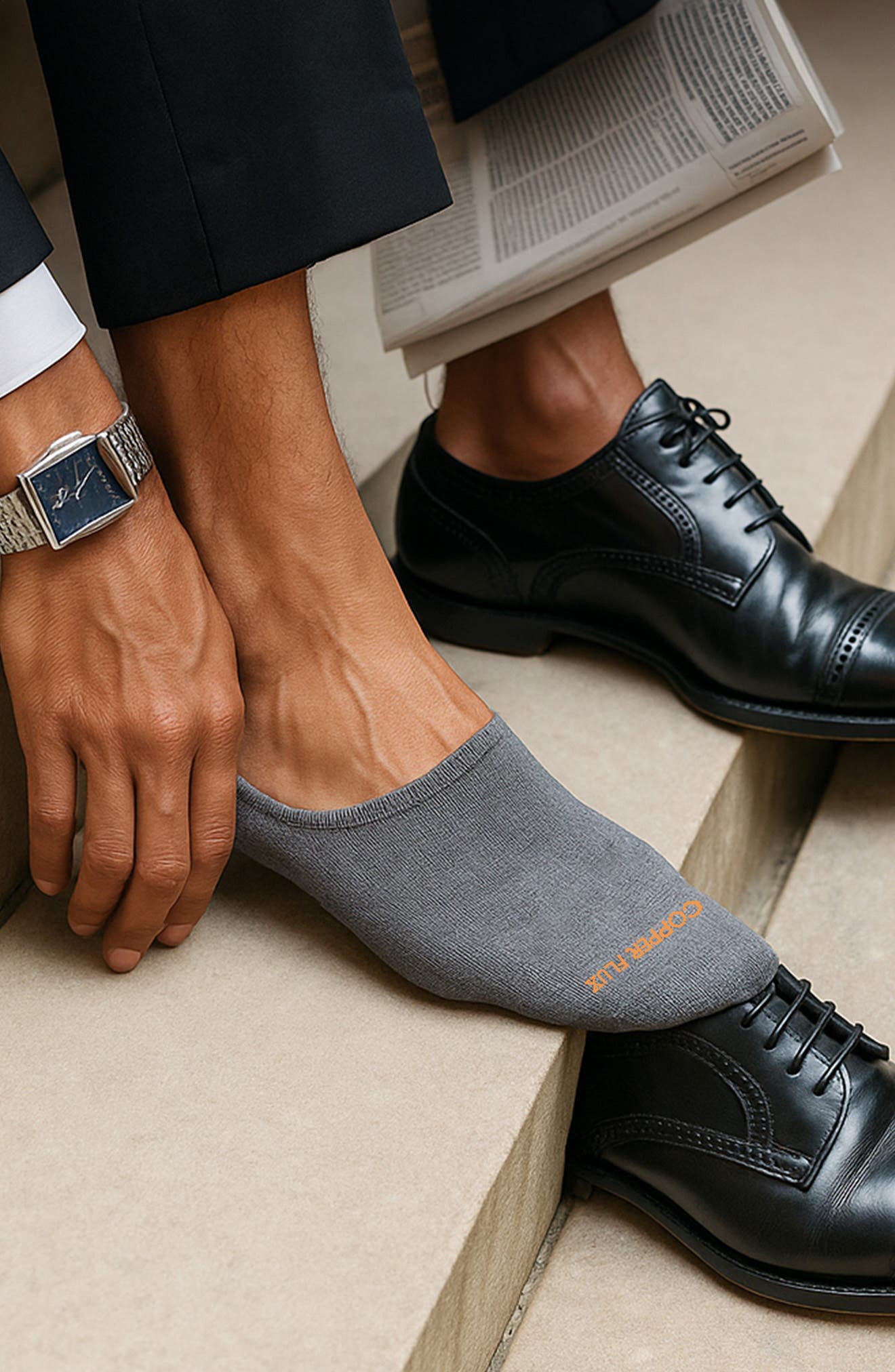 3-Pack No-Show Socks