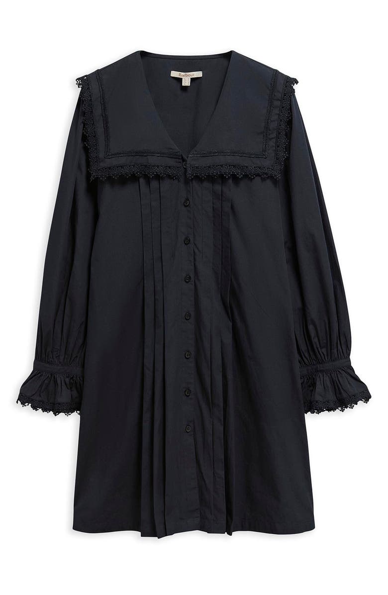 Barbour Tisbury Long Sleeve Minidress, Alternate, color, Dark Navy