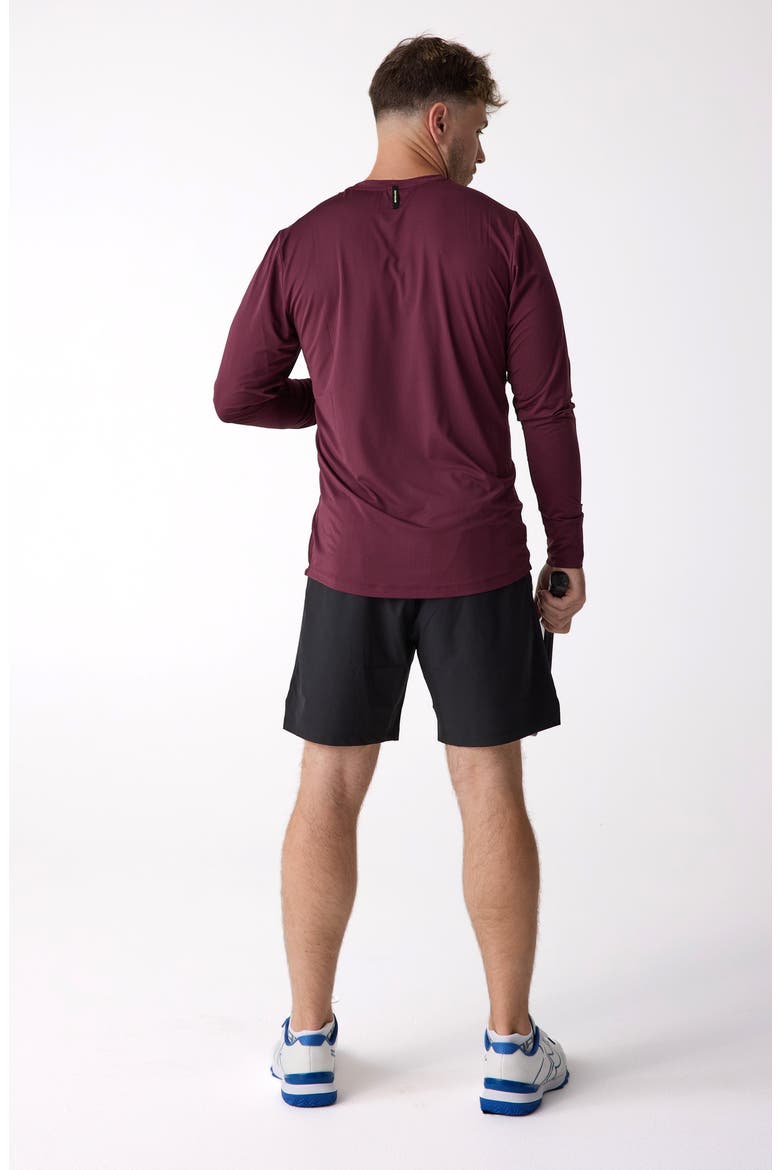 AirLite Men's Long Sleeve, Alternate, color, Dark Currant