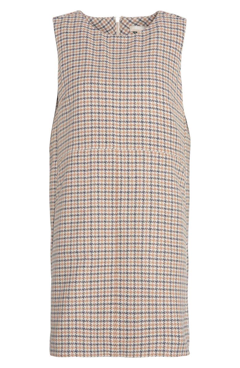 Barbour Deanna Sleeveless Shift Minidress, Alternate, color, Brown/ Multi