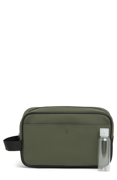Rubber Zip Top Dopp Kit