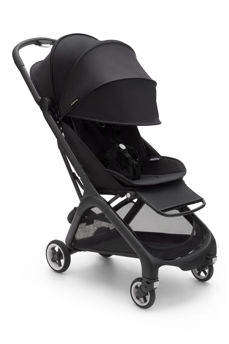 Butterfly Stroller, Alternate, color, BLACK/ MIDNIGHT BLACK
