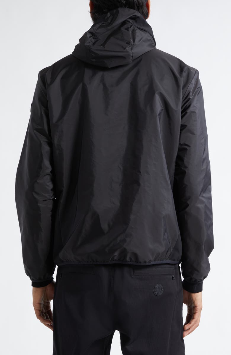 Moncler Galveston Water Repellent Hooded Jacket, Alternate, color, Black