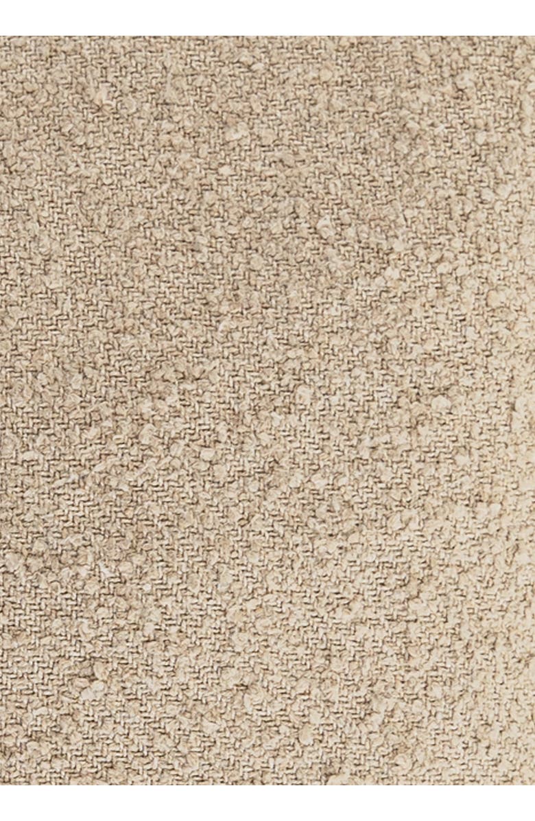 Anaya Hand Quilted Border Cotton Pillow with Down Alternative Insert, Alternate, color,