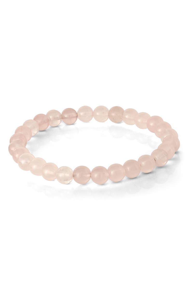 Jessica Simpson 3-Piece Beaded Stretch Bracelet Set, Alternate, color, Gold, Red