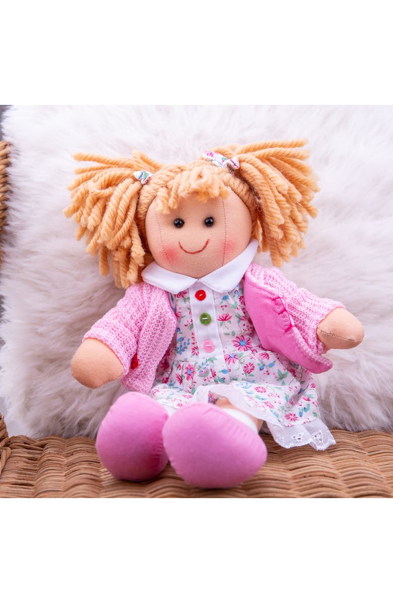 Bigjigs Toys - Poppy Doll, Small, Alternate, color, Multicolored