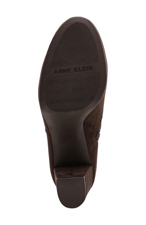 Anne Klein Volt Platform Bootie In Brown