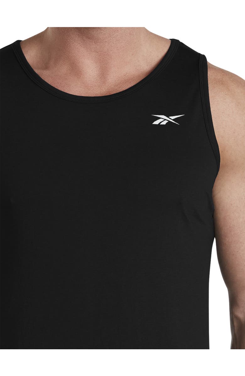 Reebok Big & Tall Performance Jersey Tech Tank Top, Alternate, color, Black