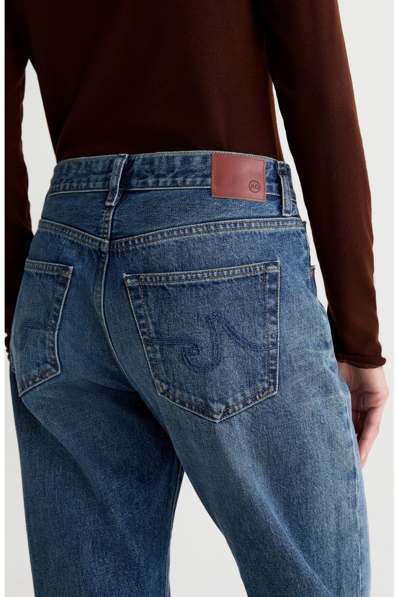 The Boyfriend Mid Rise Boyfriend Jeans, Alternate, color, 10 YEARS FRONT LINE