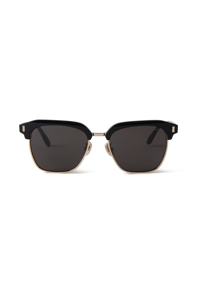 Rowan Bio Acetate Sunglasses, Main, color, Black
