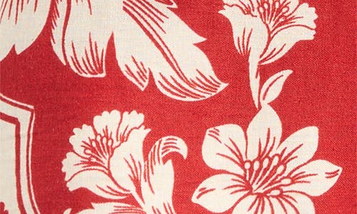 Farm Rio Guanacaste Gathering Print Romper In Red