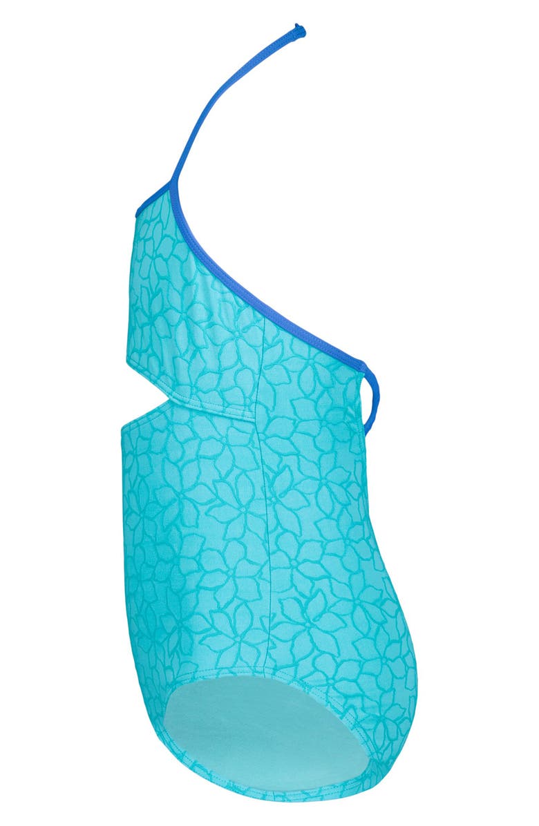 Billabong Kids' Wander Over Cutout One-Piece Swimsuit, Alternate, color, Ocean Eyes