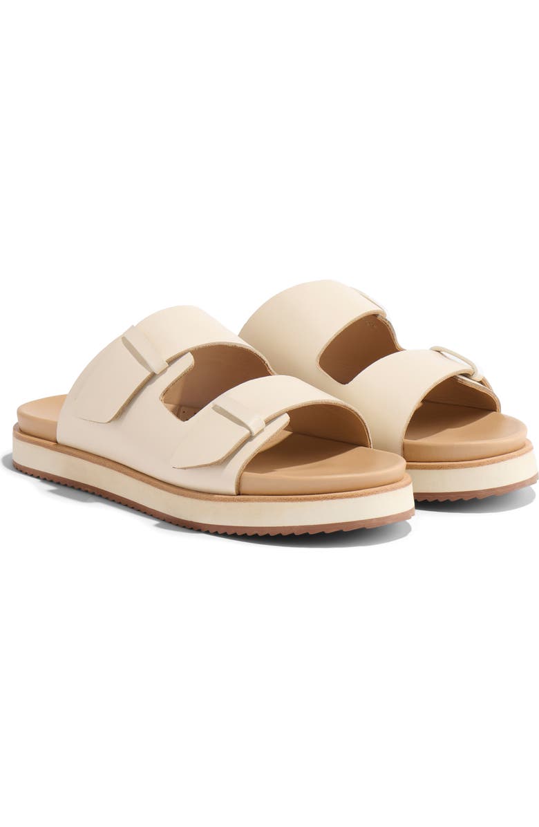 Nisolo Ella Go-To Platform Slide Sandal, Main, color, Bone