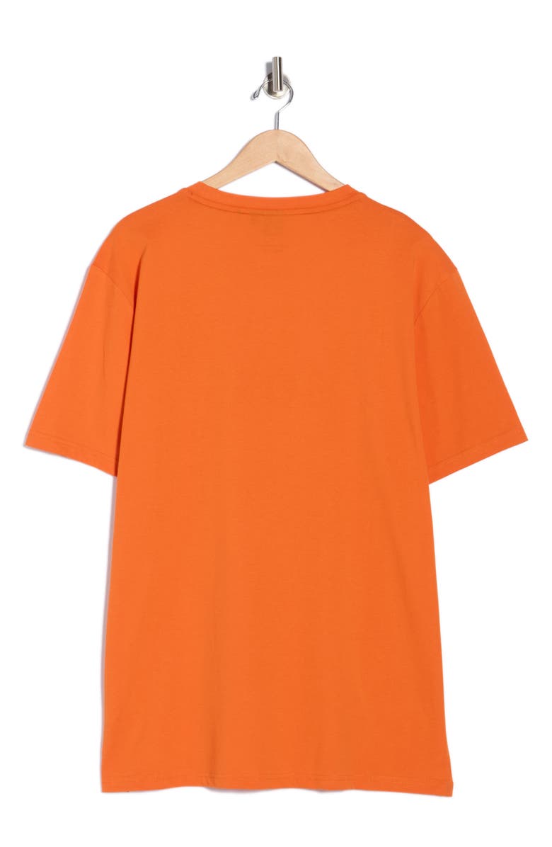 BOSS Cotton Graphic T-Shirt, Alternate, color, Bright Orange