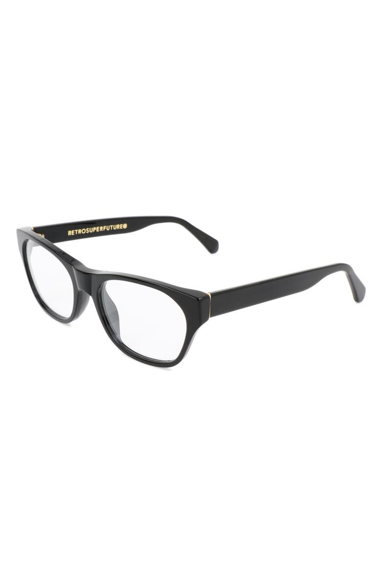 SUPER by RETROSUPERFUTURE<sup>®</sup> 56mm Square Optical Glasses, Alternate, color, Black