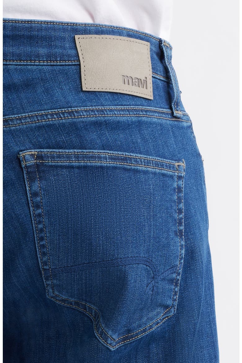Zach Straight Leg Jeans, Alternate, color, DARK BRUSHED SUPERMOVE