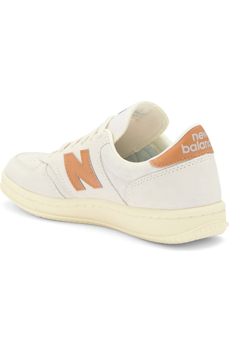New Balance Gender Inclusive T500 Tennis Sneaker, Alternate, color, Tobacco/ Sea Salt
