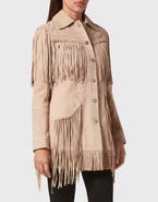 PHILIPP PLEIN Leather Jacket Gothic Plein Women