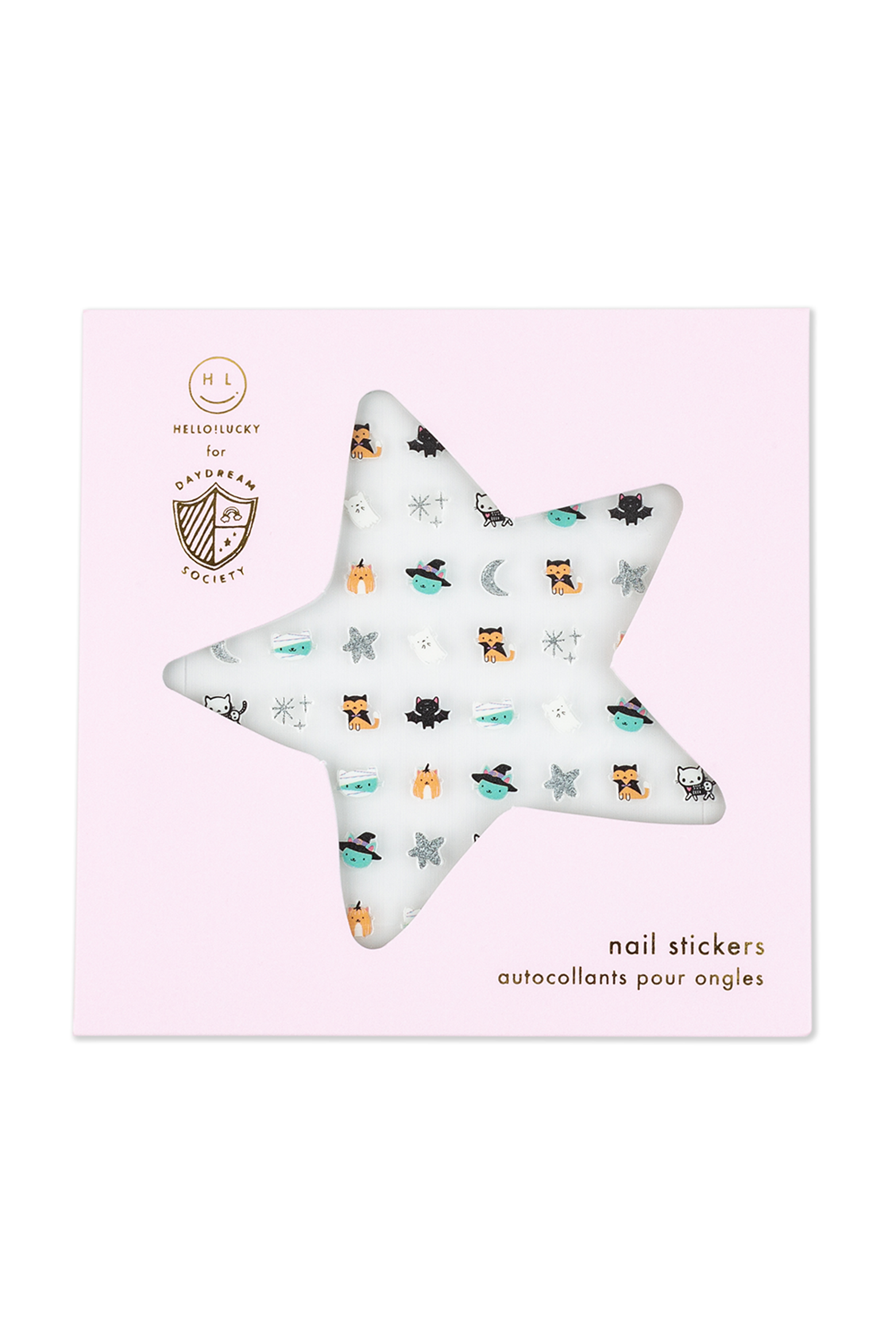 Theme Balance Daydream Society Cat Themed Halloween Nail Stickers | Nordstrom