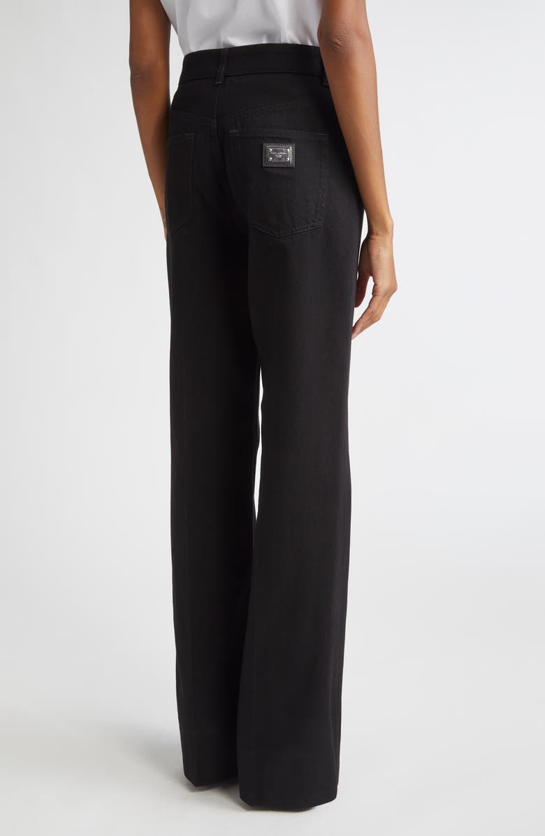 Dolce&Gabbana Denim Flare Leg Jeans, Alternate, color, S9001 Blue