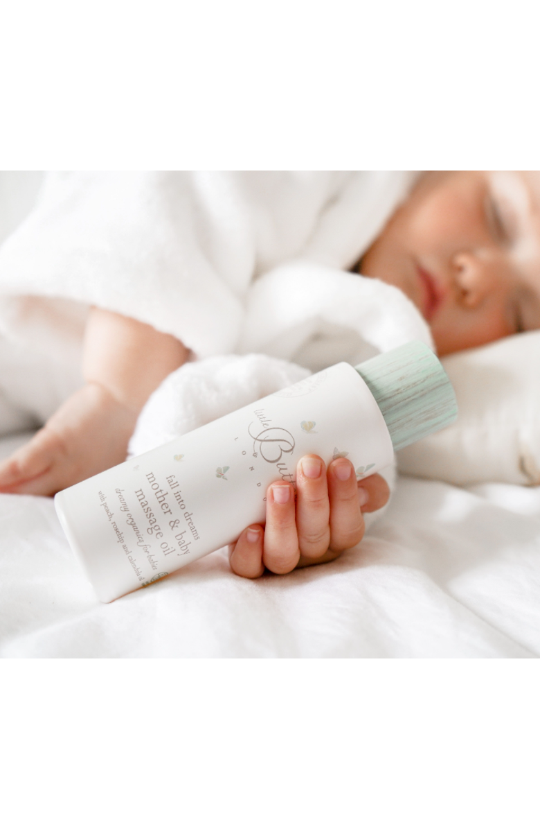 Little Butterfly London Fall Into Dreams Mother & Baby Massage Oil 100ml, Alternate, color, Massage Oil 100Ml