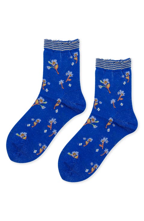 Lumiesta Flora Crew Socks