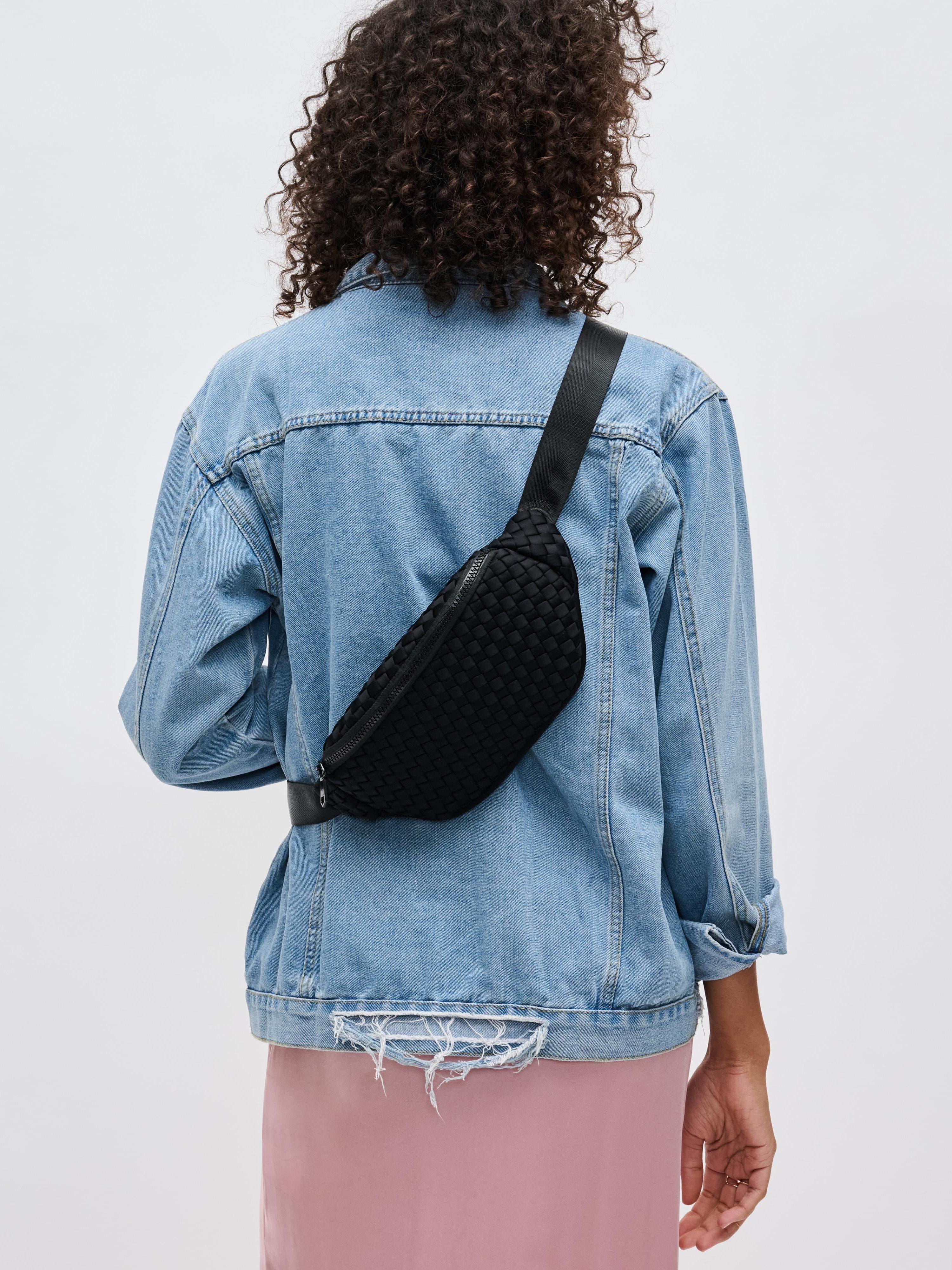 Sol and Selene Aim High Belt Bag, Alternate, color, Black