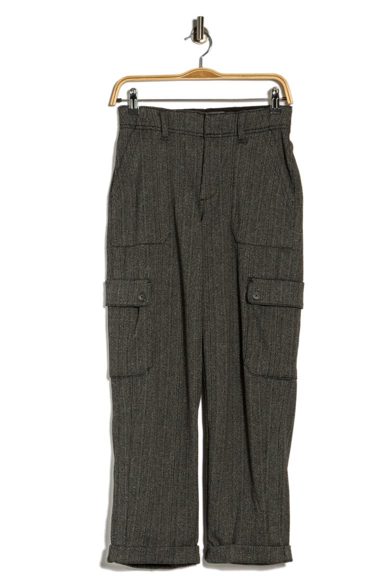 Cargo Pocket Utility Pants, Alternate, color, STEEL GREY/SILVER