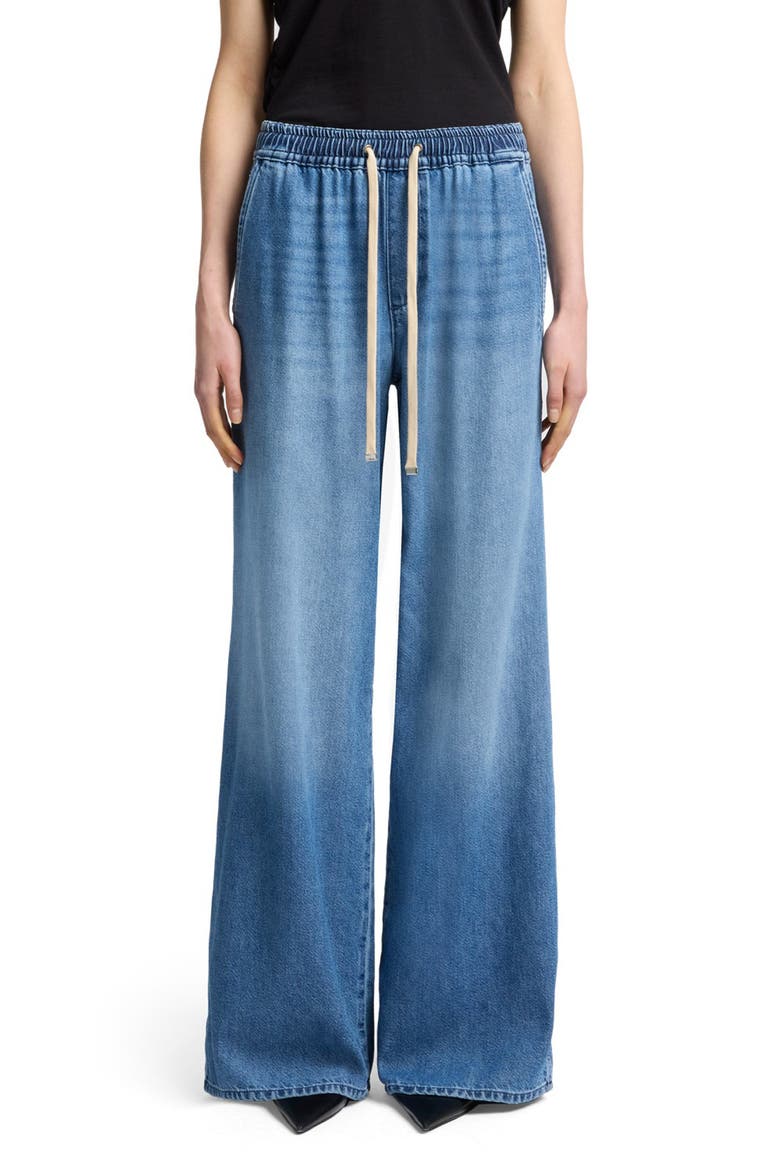 Pull-On High Waist Wide Leg Jeans, Main, color, HILO