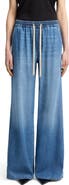 7 For All Mankind Pull-On High Waist Wide Leg Jeans
