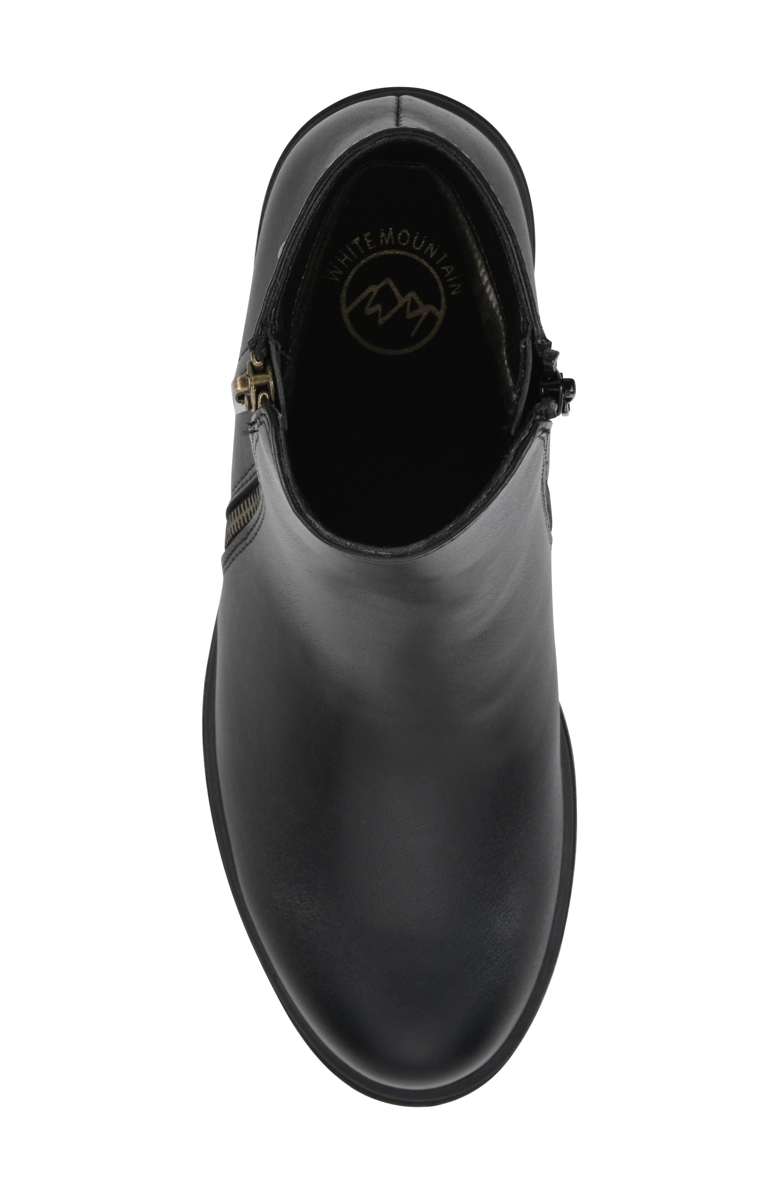 White Mountain Footwear Tahj Lug Sole Bootie, Alternate, color, 