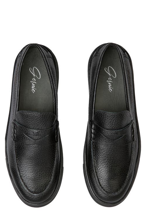 Gernie 22s Penny Loafer Sneaker In Black Garda