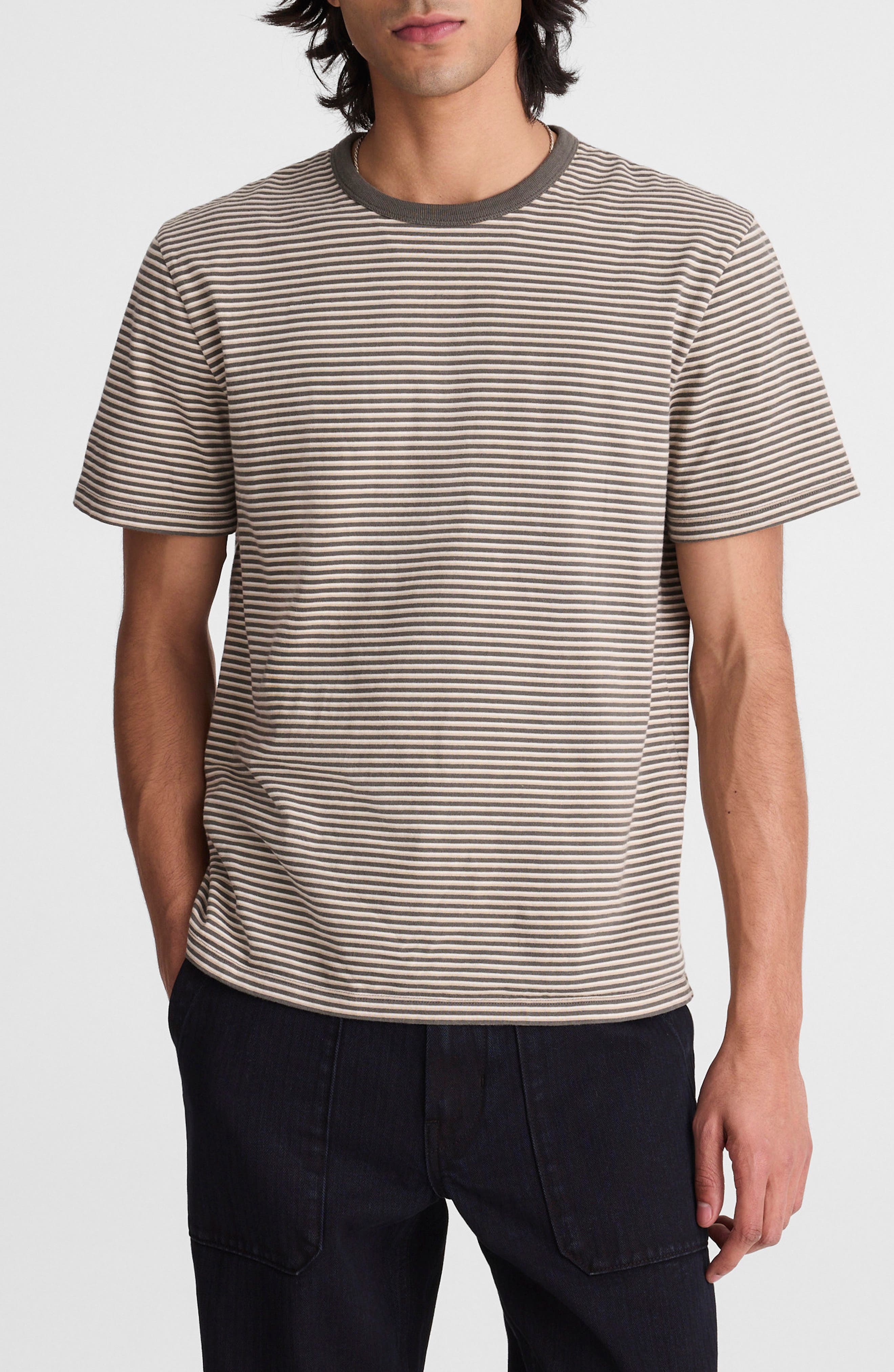 STRIPE PELICAN GREEN