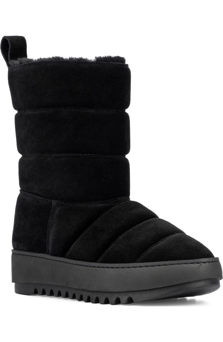 Aquatalia Alcee Faux Fur Lined Boot, Main, color,