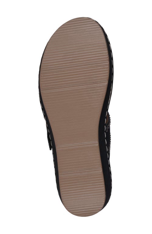 Gc Shoes Alani Wedge Sandal In Black