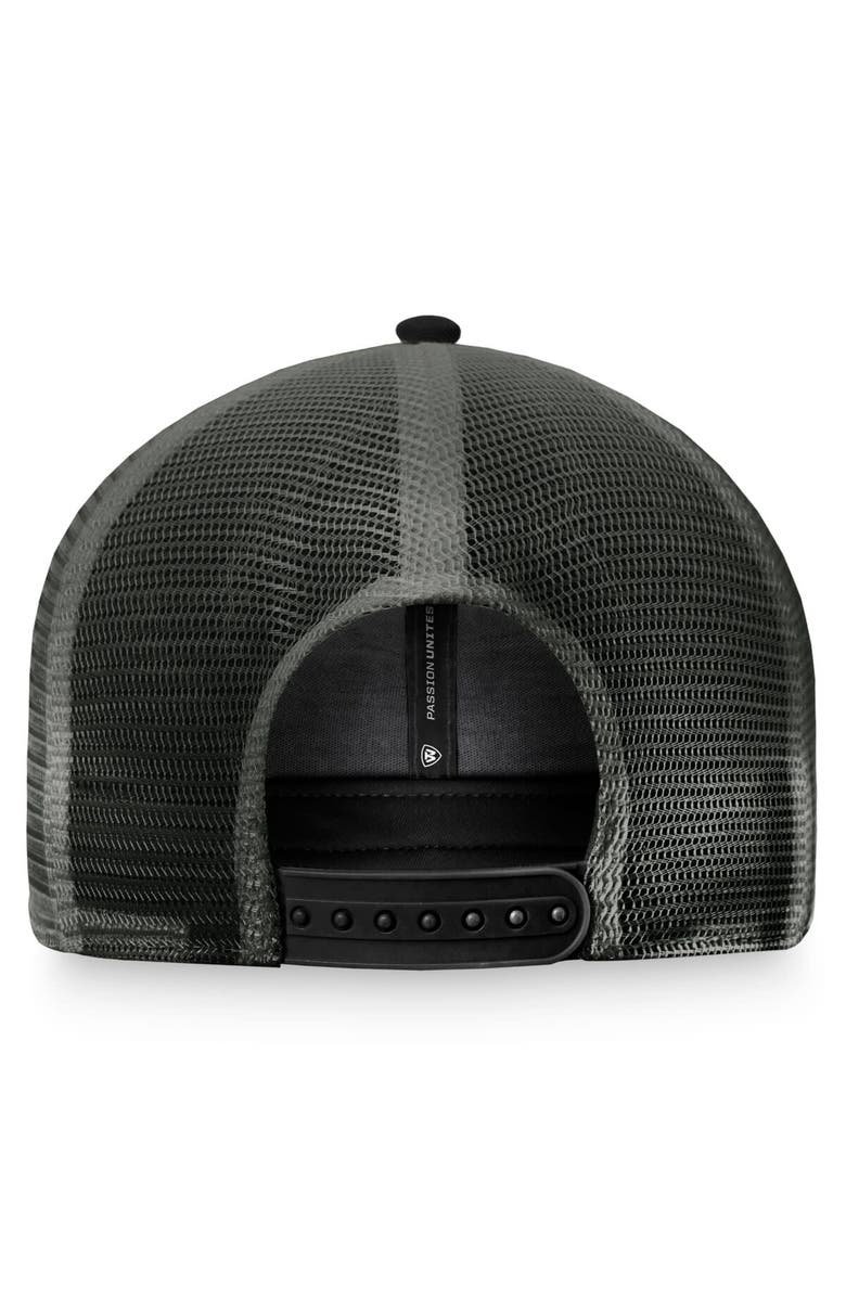 TOP OF THE WORLD Men's Top of the World Hunter Green/Gray Oregon Ducks OHT Military Appreciation Unit Trucker Adjustable Hat, Alternate, color, 