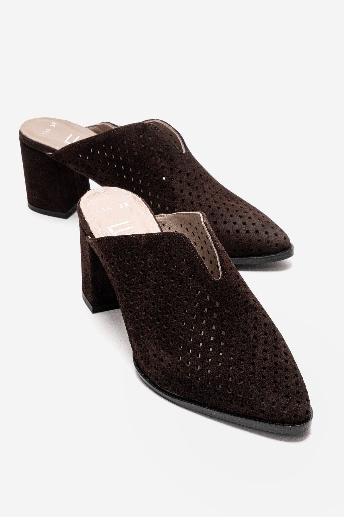 Brown Suede