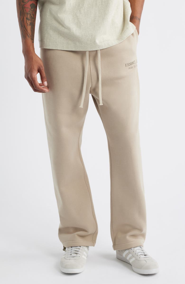 Fear of God Essentials Relaxed Fleece Sweatpants, Main, color, Timber