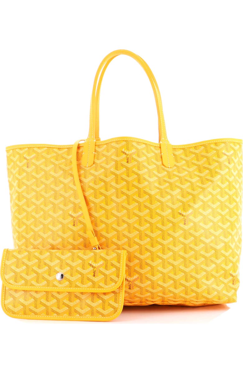 Pre-Owned Goyard Saint Louis Tote Coated Canvas PM, Alternate, color, Yellow