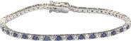 SUZY LEVIAN Blue Sapphire Tennis Bracelet