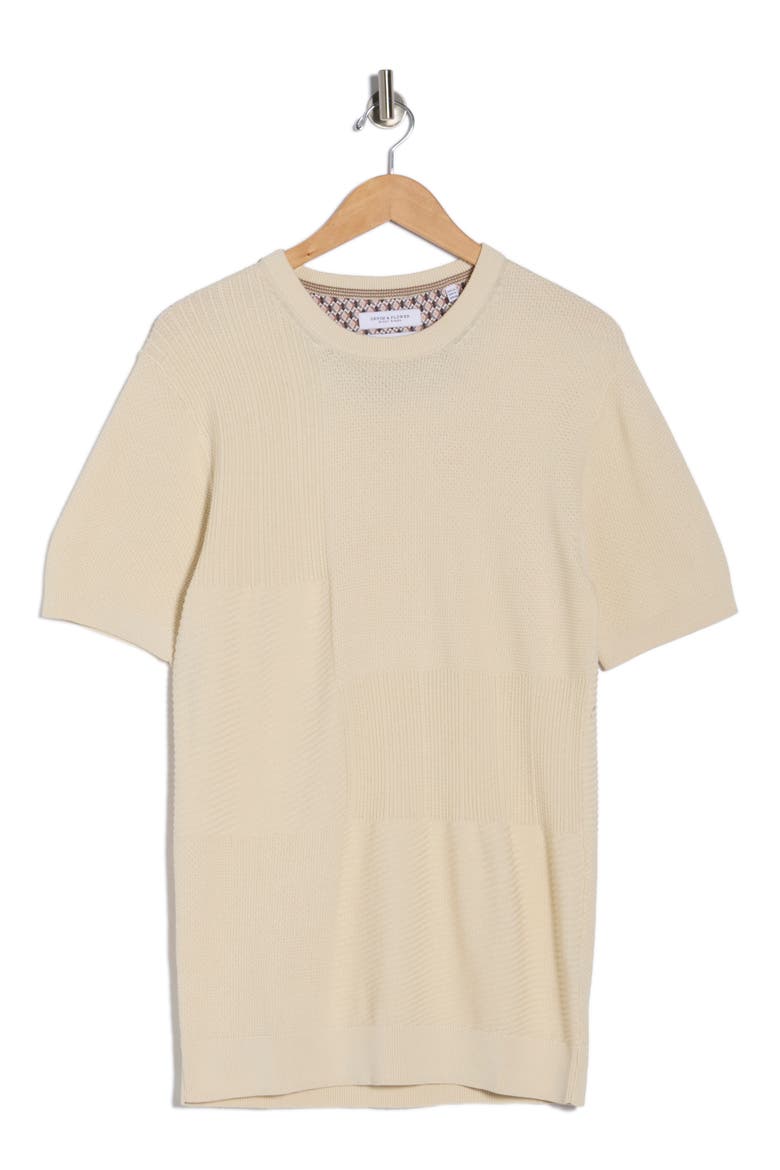 Sweater T-Shirt, Alternate, color, CREAM TEXTURED