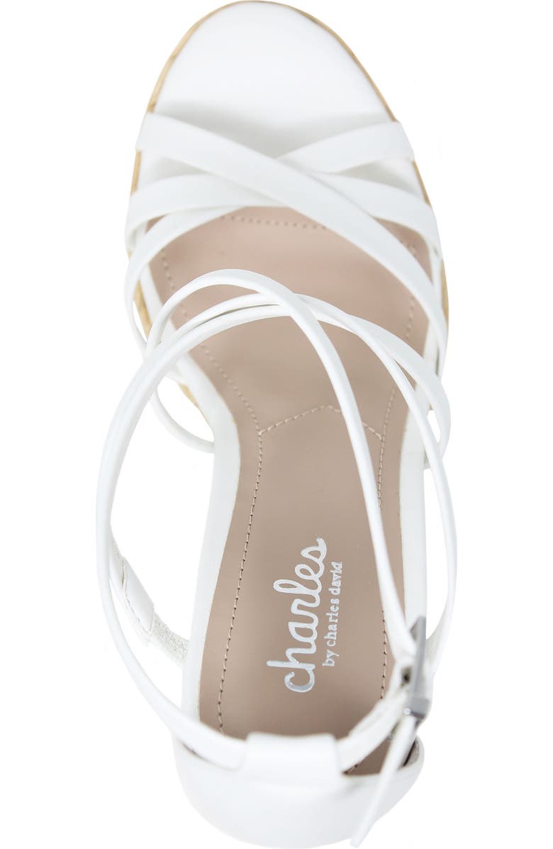 Charles by Charles David Assemble Platform Wedge Sandal, Alternate, color,